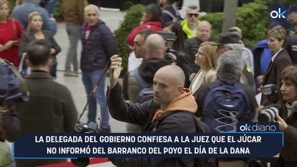 La delegada del Gobierno confiesa a la juez que el Júcar no informó del barranco del Poyo el día de la DANA