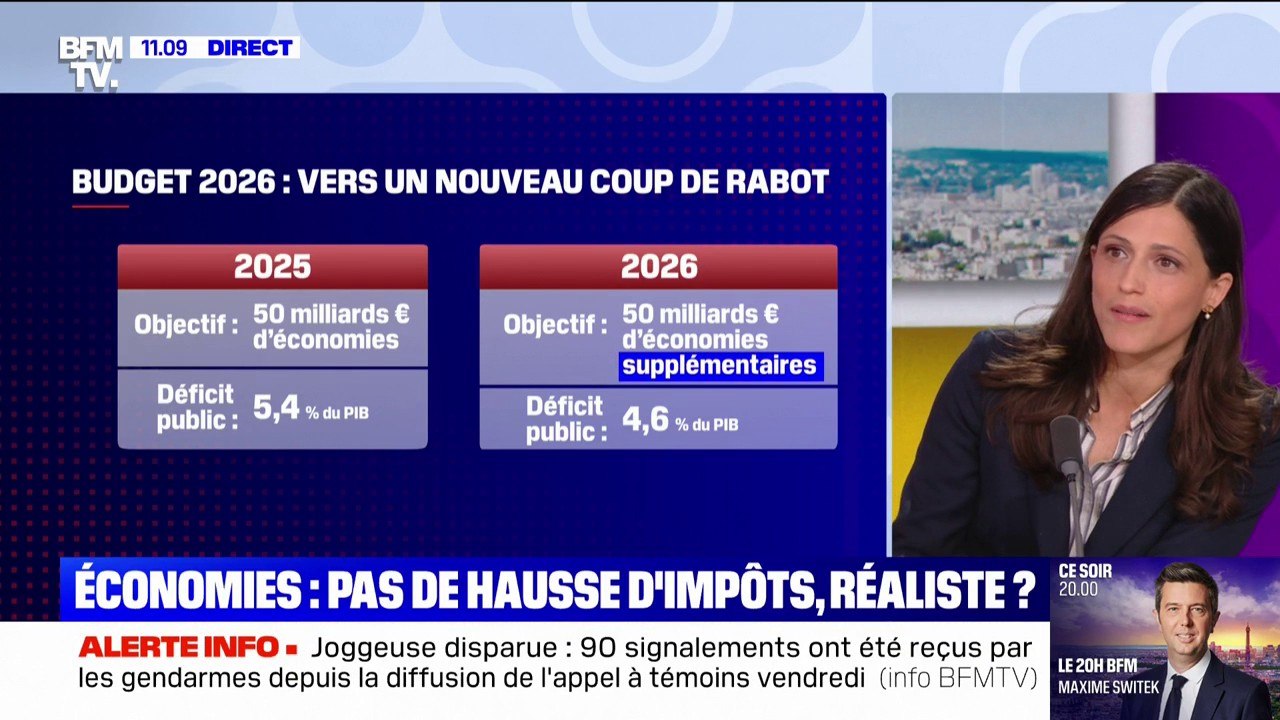 Budget 2026: "Il faut vraiment regarder ministère par ministère (...) et se mettre au régime", explique Éléonore Caroit députée (Ensemble)
