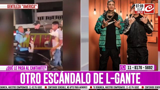 L-Gante se agarró a las trompadas con su representante... ¿qué fue lo qué pasó?