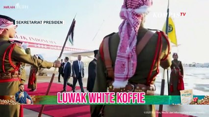 Momen Akrab Raja Abdullah II Antar Langsung Presiden Prabowo dari Bandara ke Hotel