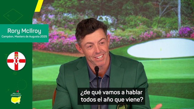 Rory McIlroy shuts everyone up with a killer opening to his Masters victory speech