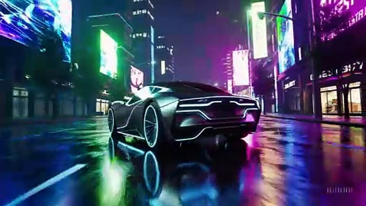 Futuristic car