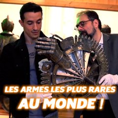 LES ARMES LES PLUS RARES ET ÉTRANGES AU MONDE !