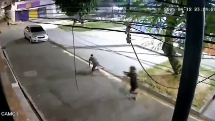 Vídeo mostra momento em que homem é morto em Cruz das Almas