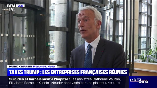Entreprises françaises réunies à Bercy face aux taxes: le patron du Medef parle d'une discussion ouverte et confiante