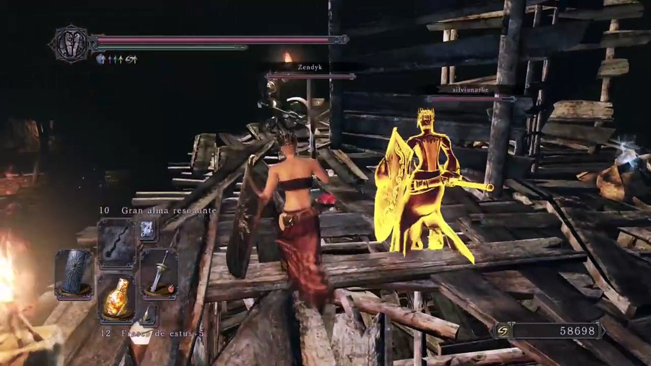 Dark Souls 2 #14 Guia 100x100 vuelta 3 Alcantarillas