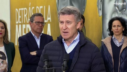 Feijóo lamenta la muerte de Vargas Llosa