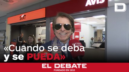 Raphael aclara cuándo volverá a los escenarios