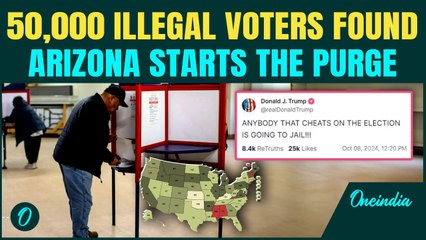 Trump Is U.S 'New Putin'? Arizona's Massive Purge of 50,000 Voters In America's BLUE State