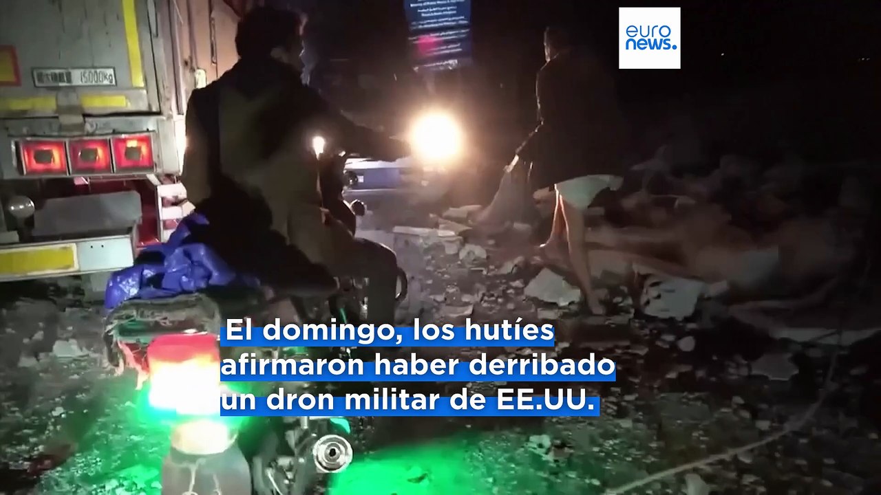 Al menos 6 muertos por presuntos ataques aéreos de Estados Unidos cerca de la capital de Yemen, según los hutíes