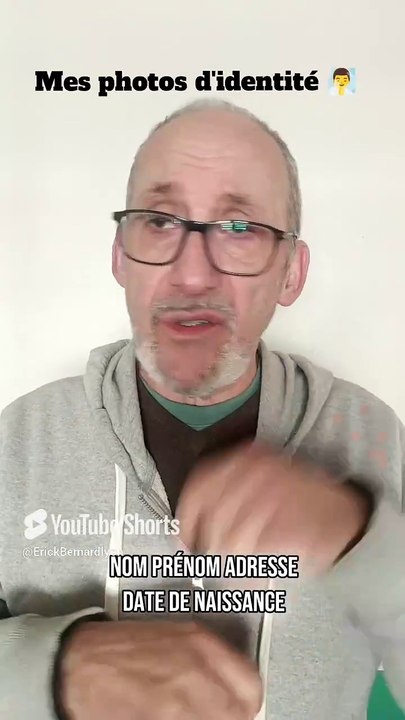 Mes photos d'identité 🧖_♂️