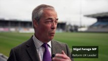 Farage backs calls for nationalisation of UK steel industry