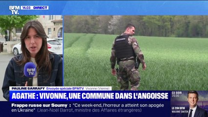 Disparition d'Agathe: la commune de Vivonne dans l'angoisse