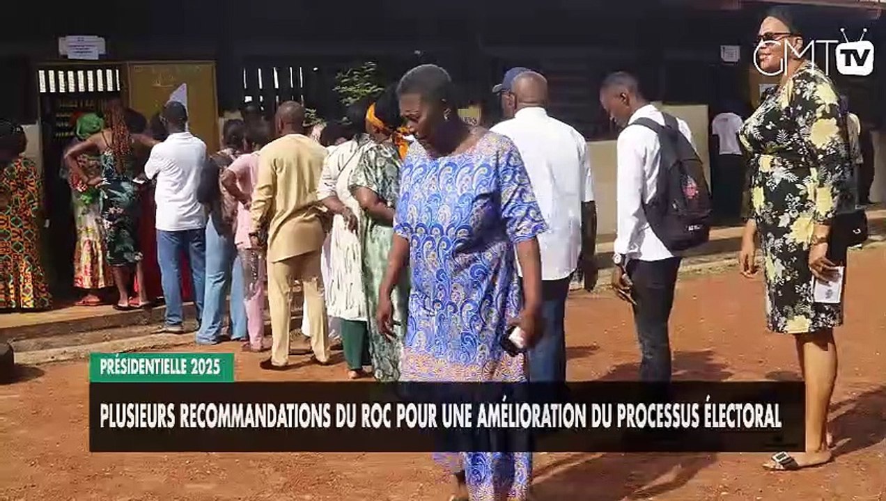 [#Reportage] Présidentielle 2025 : plusieurs recommandations du ROC pour une amélioration du processus électoral