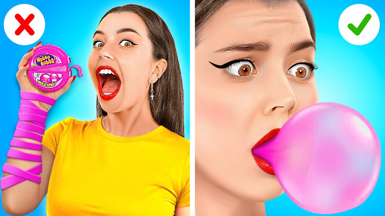 How to Sneak Candy Into School 🍭🙈 Funny Parenting Ideas and Food Hacks