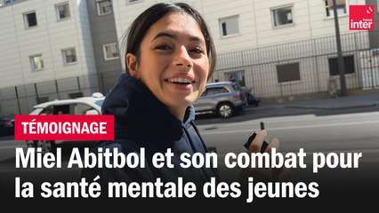 Avec l'appli "Lyynk", Miel Abitbol lutte pour la santé mentale des jeunes