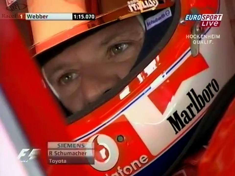 F1 2005_Manche 12_Grosser Mobil 1 Preis von Deutschland_Qualifications (en français - Eurosport - France) [RaceFan96]