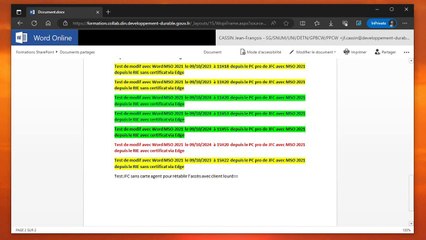 Screen Recording Ouverture En Modif Word 2021