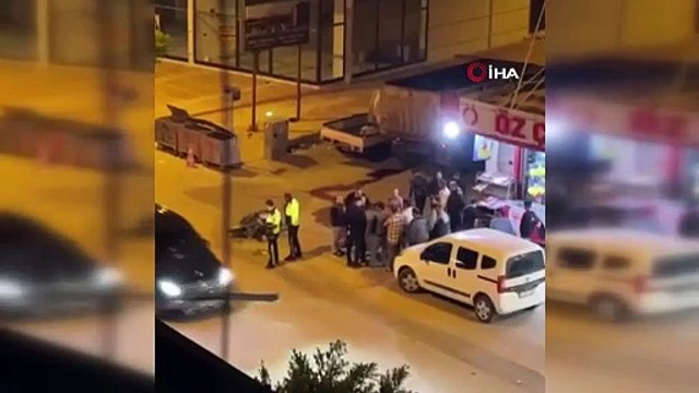 Antalya’da 16 yaşındaki genci hayattan koparan kaza güvenlik kamerasında