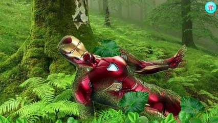11. ASMR Remove Maggot And Fungal Infection ironman body   asmr animation   Braini ASMR