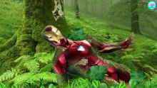 11. ASMR Remove Maggot And Fungal Infection ironman body   asmr animation   Braini ASMR