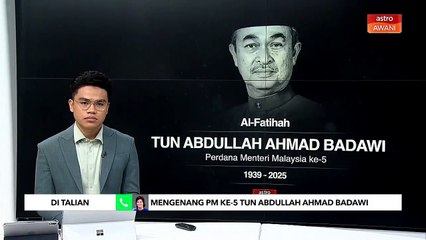 Allahyarham Tun Abdullah amal politik matang, faham sensitiviti politik