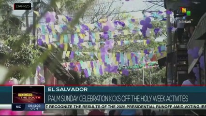 El Salvador; Palm Sunday celebration kicks off the Holy Week activities