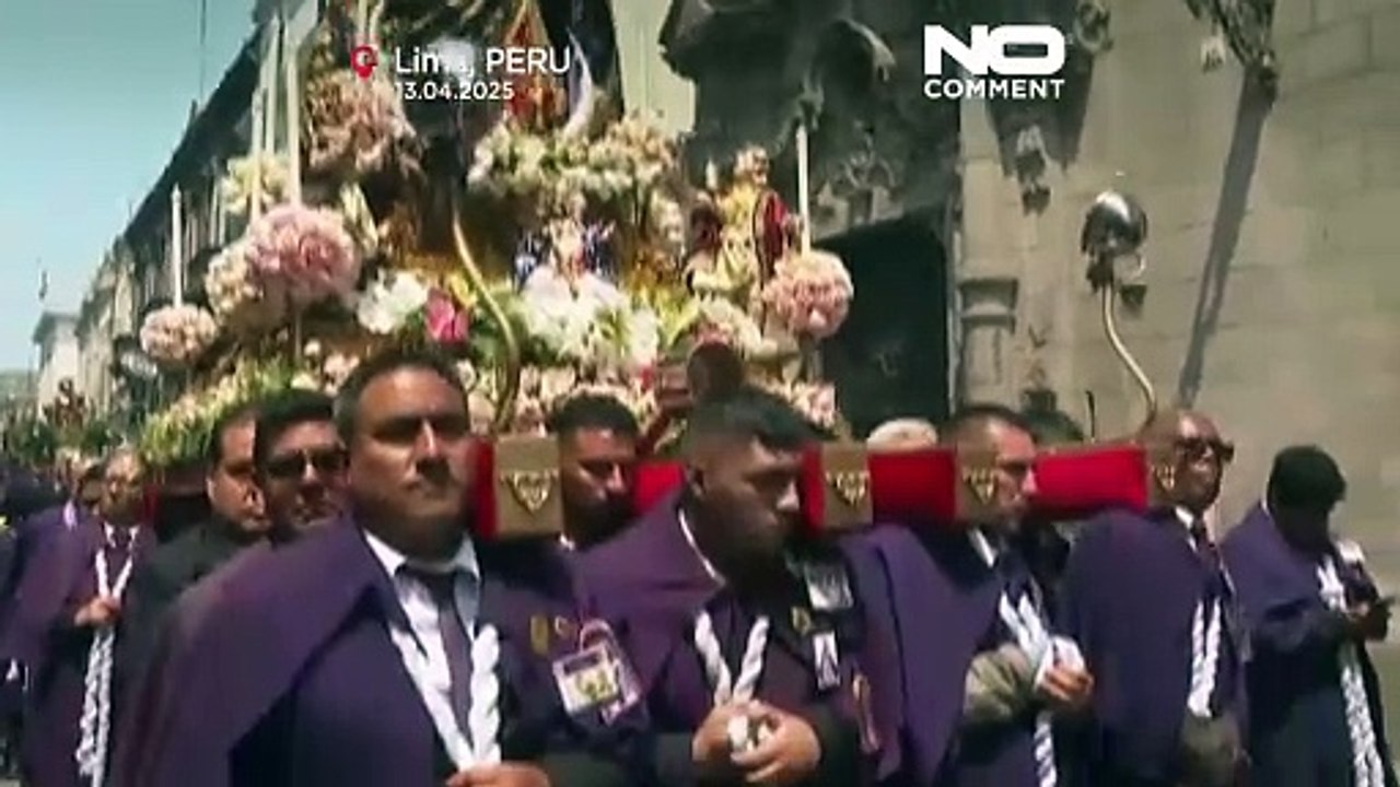 Setki katolików w Peru i Gwatemali świętowało Niedzielę Palmową