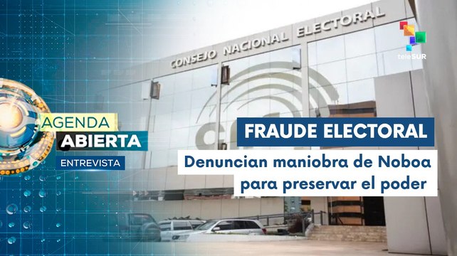 Entrevista | Denuncian irregularidades en balotaje presidencial en Ecuador