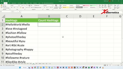 Count How Many Times A Character Appears In A Cell - Excel Tips and Tricks