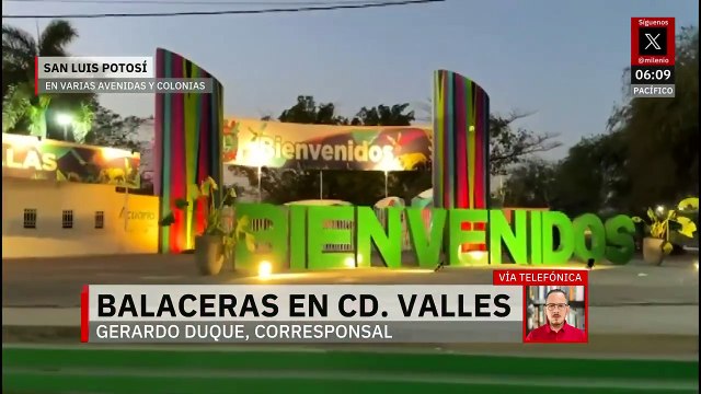 Se reportan balaceras en varias avenidas y colonias de San Luis Potosí