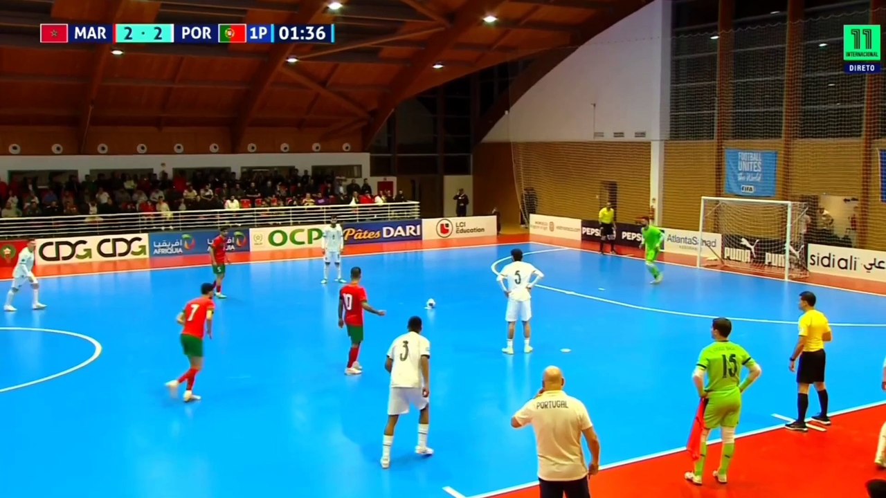 Morocco 6x3 Portugal - International Futsal Cup  2025