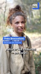 Elle élève des chèvres pour lutter contre le risque incendie