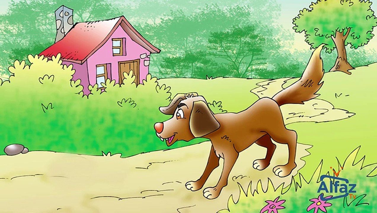 Greedy Dog Urdu Story - Bachon ki Kahaniyan & Stories in Urdu - لالچ بری بلا ہے