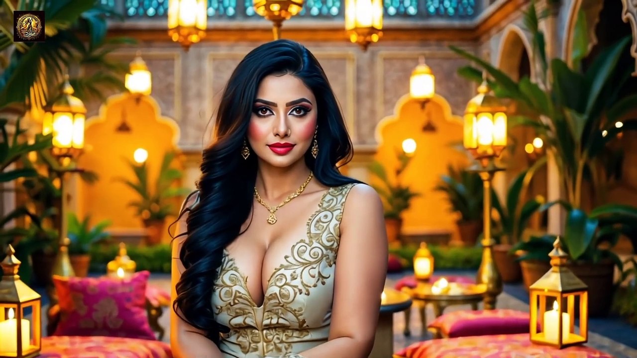 Habibi Ya Leil🌙(حبيبي يا ليل)–Arabic Belly Dance Music With a Arabian Girl Fusion Song ✨💃🎶