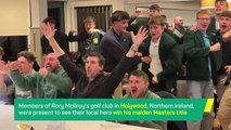 Rory McIlroy's home golf club goes wild for Masters win