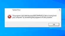 Solved - D3dcompiler_43 dll Not Found or Missing Error