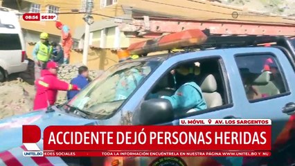 Se dirigían a su graduación, pero la vagoneta se estrelló contra los defensivos y un poste de Bajo Llojeta