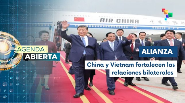 Pdte. Xi Jinping llega a Vietnam en visita oficial