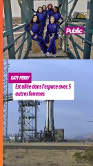🚨 Katy Perry de retour de l’espace 👩‍🚀🌌