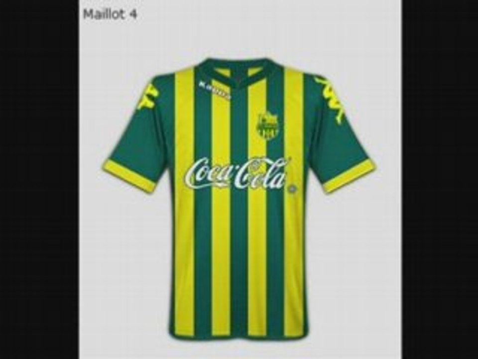 Projets de maillot du FCNA pour la saison de L1 2008-2009