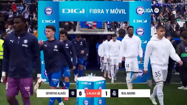 DEPORTIVO ALAVÉS 0 - 1 REAL MADRID I RESUMEN LALIGA EA SPORTS