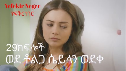 ወደ ቶልጋ ሴይላን ወደቀ  - የፍቅር ነገር