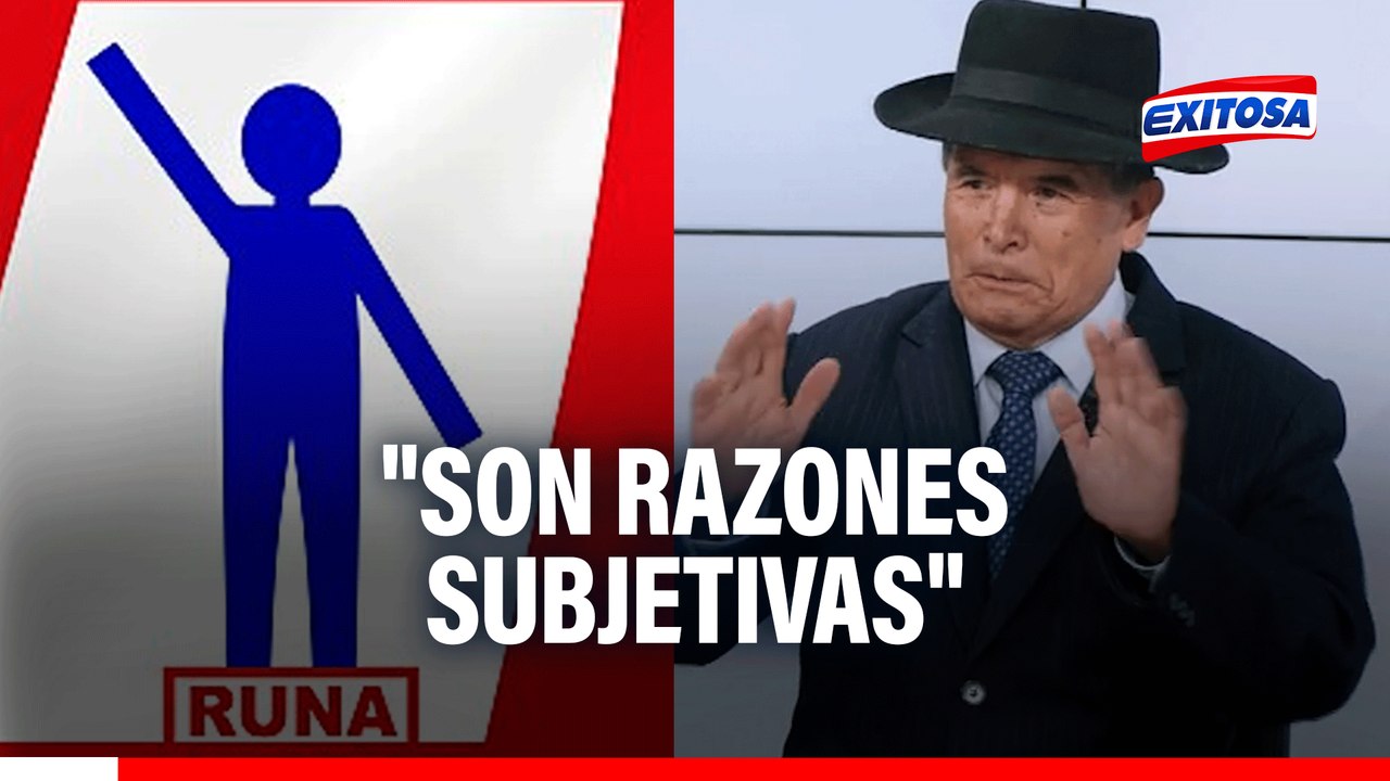 Ciro Gálvez se opone a tacha contra su partido Runa y rechaza vínculos con Perú Libre: "Son razones subjetivas"