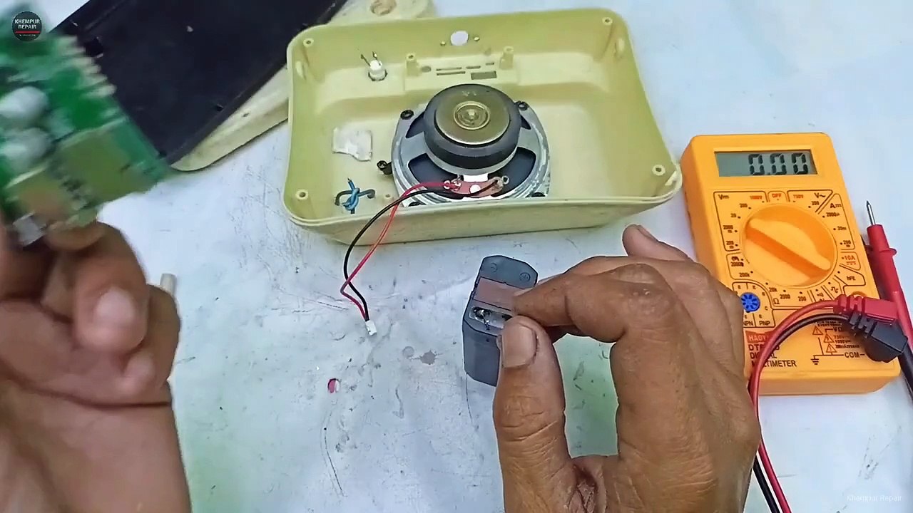 USB bluetooth player full repair and wiring | bluetooth speaker | bluetooth amplifier board