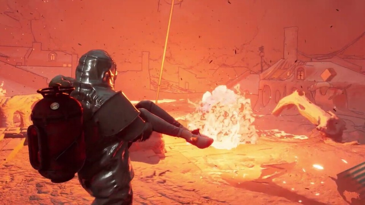 In Into the Fire werdet ihr zum Feuerwehrmann in der Apokalypse