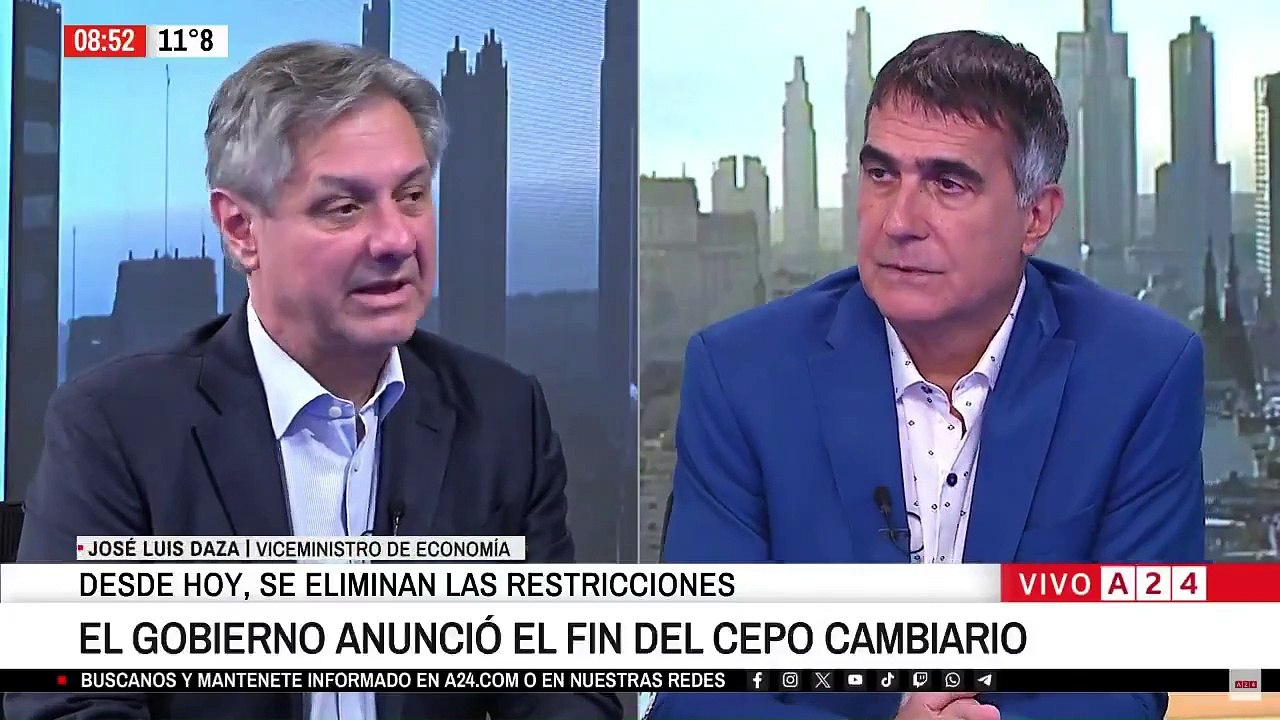 "No sé, y no me importa": la respuesta del viceministro de Economía sobre lo que pasará tras la salida del cepo