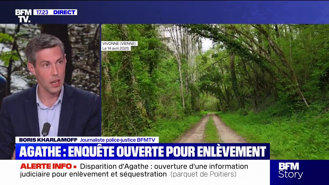 Disparition d'Agathe: le parquet ouvre une information judiciaire pour enlèvement et séquestration