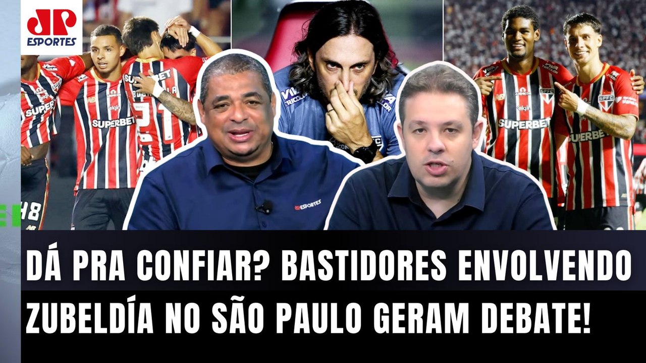 "EU NÃO ACREDITO NISSO! Gente, o Zubeldía agora..." OLHA o que PROVOCOU DEBATE sobre o São Paulo!