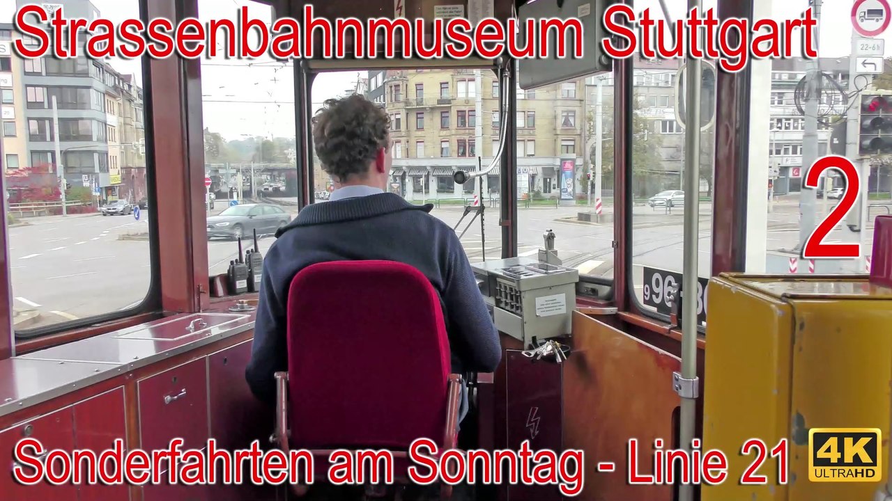 Museumsstrassenbahn 802 in Stuttgart!